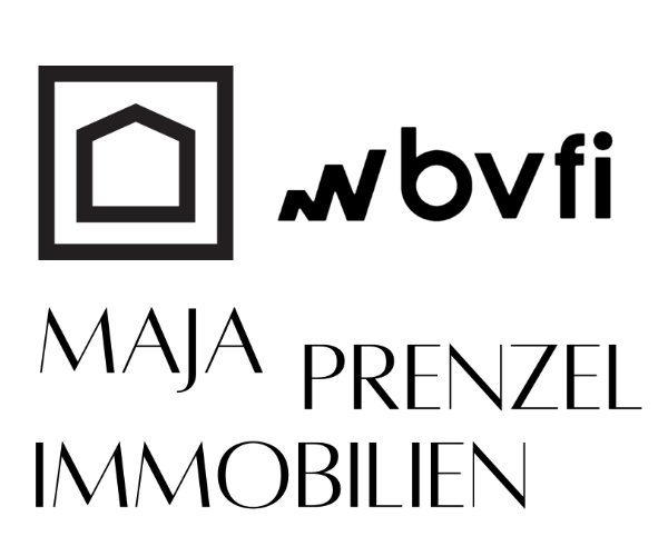 Logo von Maja Prenzel Immobilien zusammen mit dem Logo des Bundesverbandes der deutschen Immobilienwirtschaft