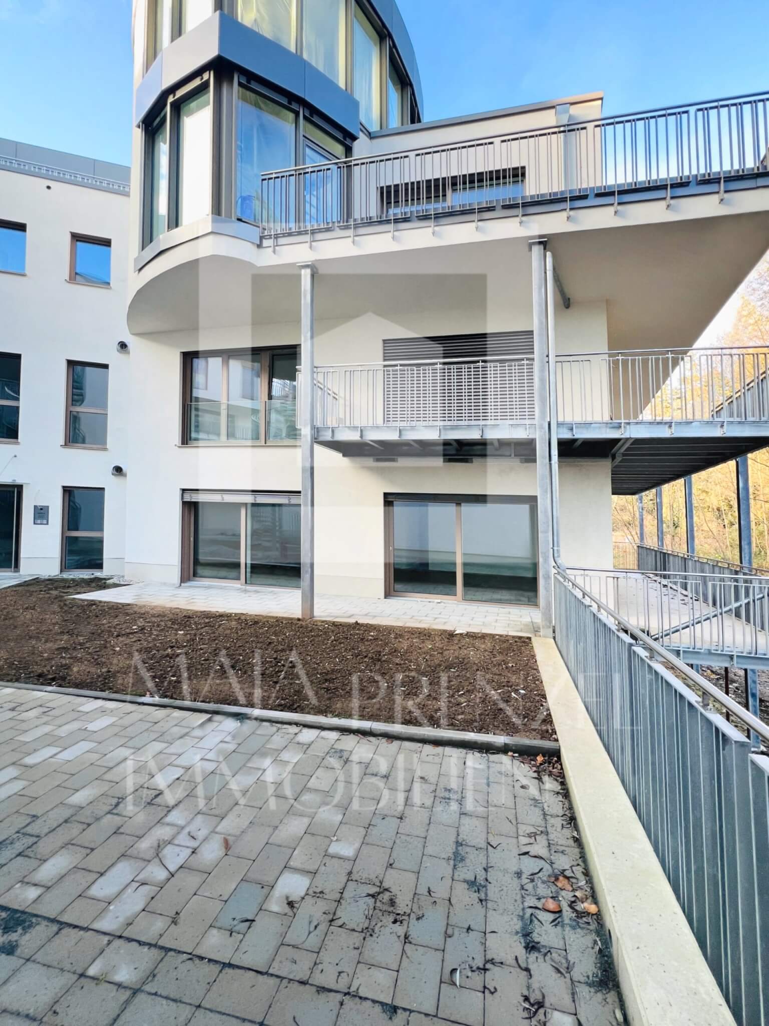 Moderne grosse Wohnung zum Erstbezug in Dambach I Aussenansicht I Maja Prenzel Immobilien