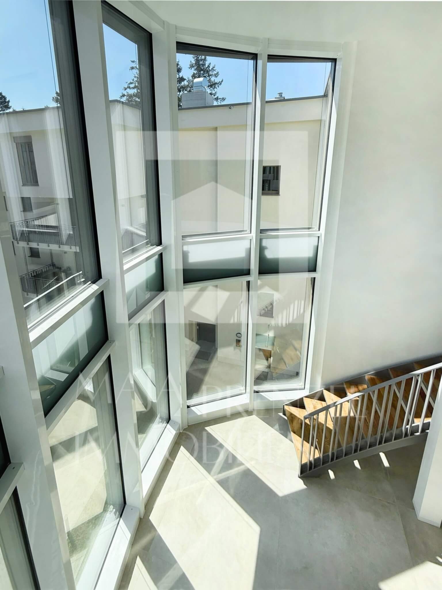 Penthouse-Maisonette zum Erstbezug in Fuerth-Dambach_Blick von oben