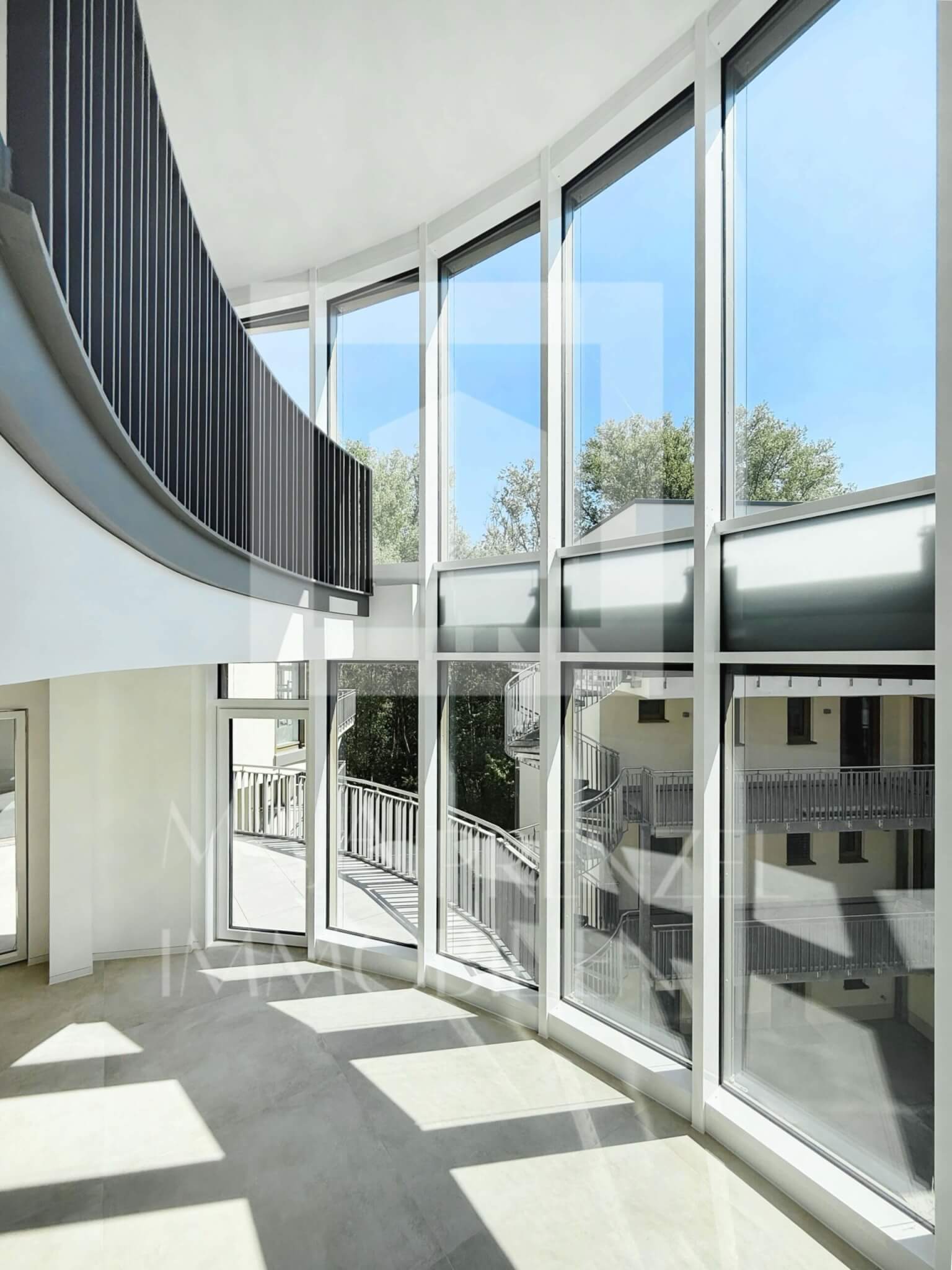 Penthouse-Maisonette zum Erstbezug in Fuerth-Dambach_Panoramafenster