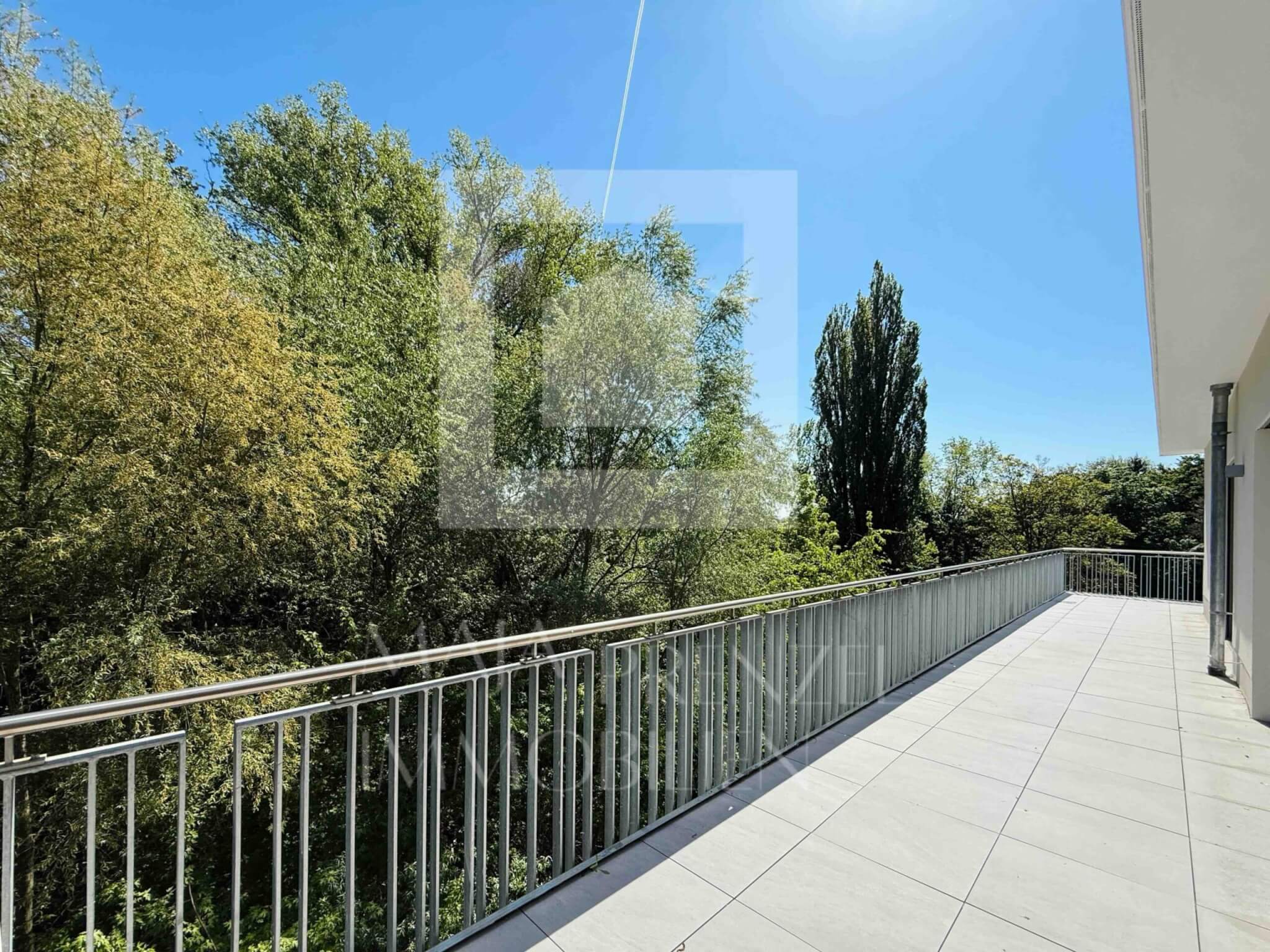 Penthouse zum Erstbezug mit Blick ins Gruene in Fuerth-Dambach_Ausblick