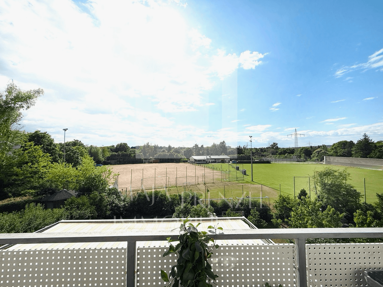 Maisonettewohnung zur Miete in Gebersdorf_Balkonblick