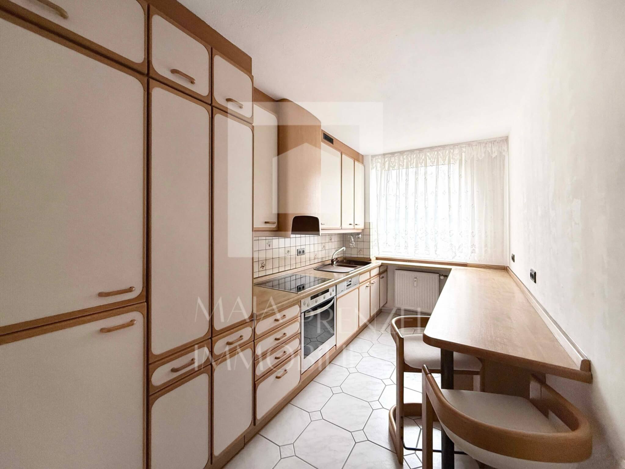 3-Zi Whg zur Miete in Ziegelstein_Küche I Maja Prenzel Immobilien_Makler in Fürth