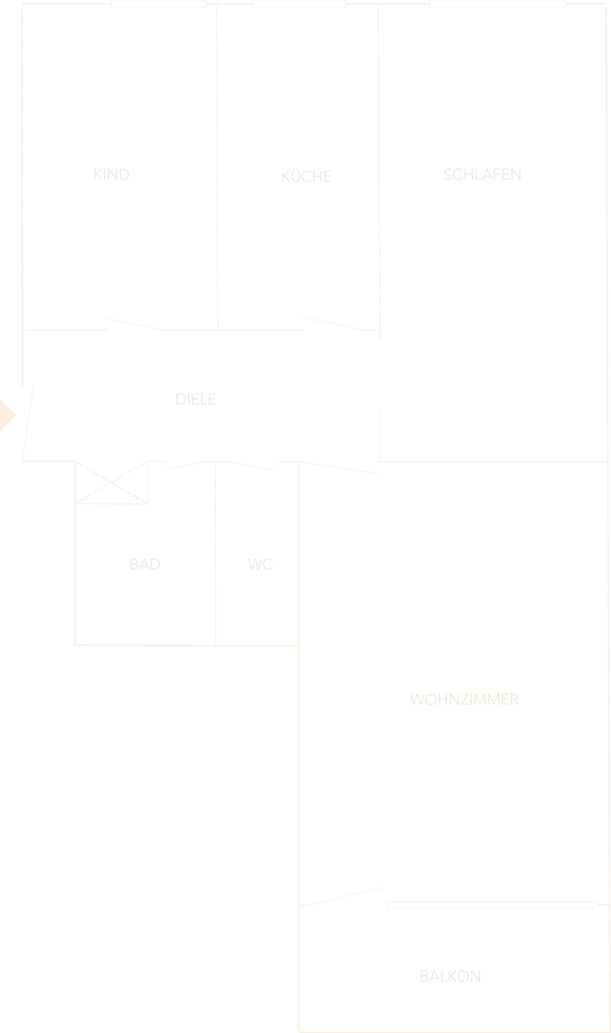 3-Zi Whg zur Miete in Ziegelstein_Grundriss_Maja Prenzel Immobilien_Makler in Fürth 3-Zi Whg zur Miete in Ziegelstein_Grundriss_Maja Prenzel Immobilien_Makler in Fürth