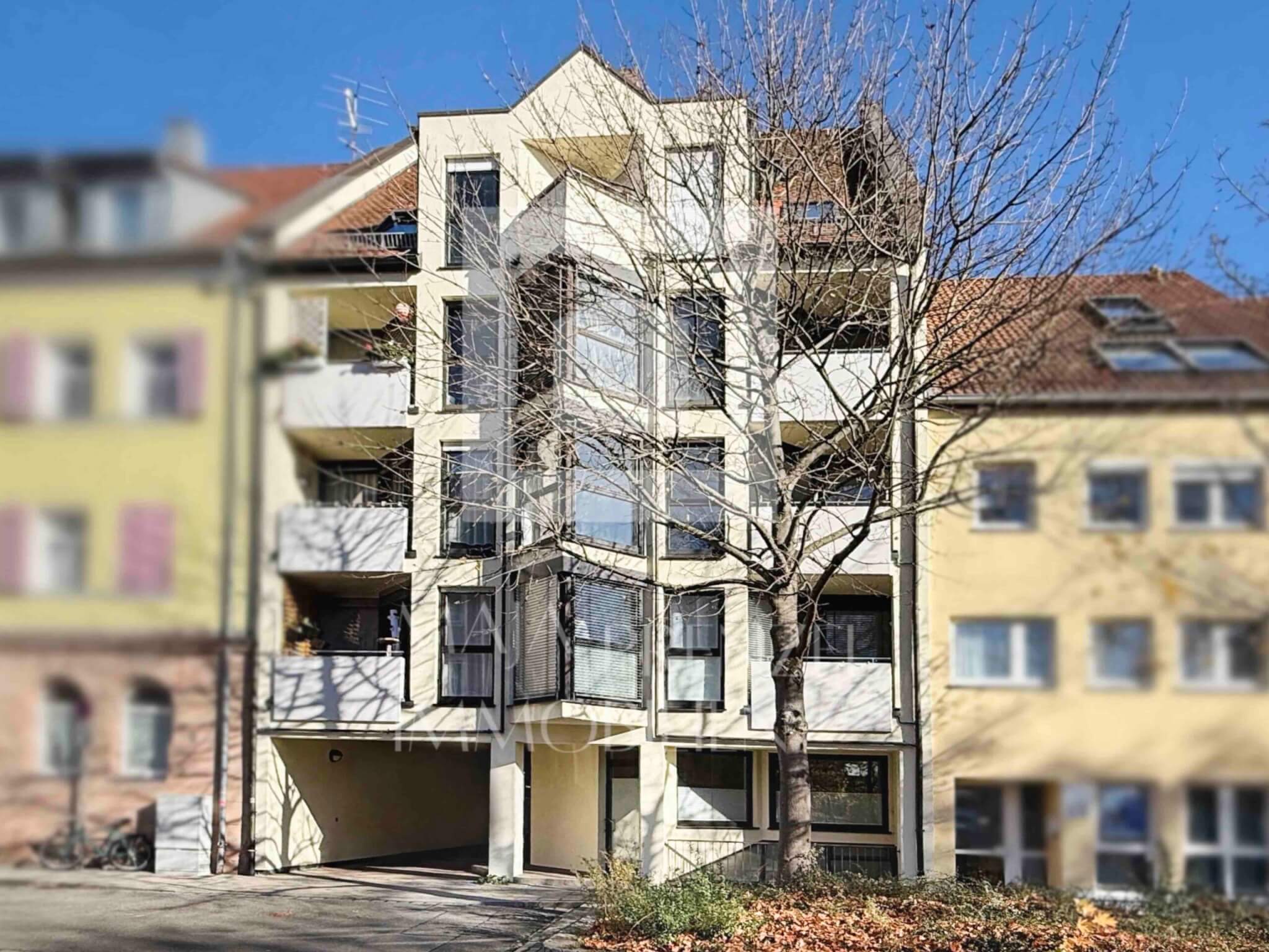 3-Zi Wohnung zur Miete in St. Jobst_Hausansicht