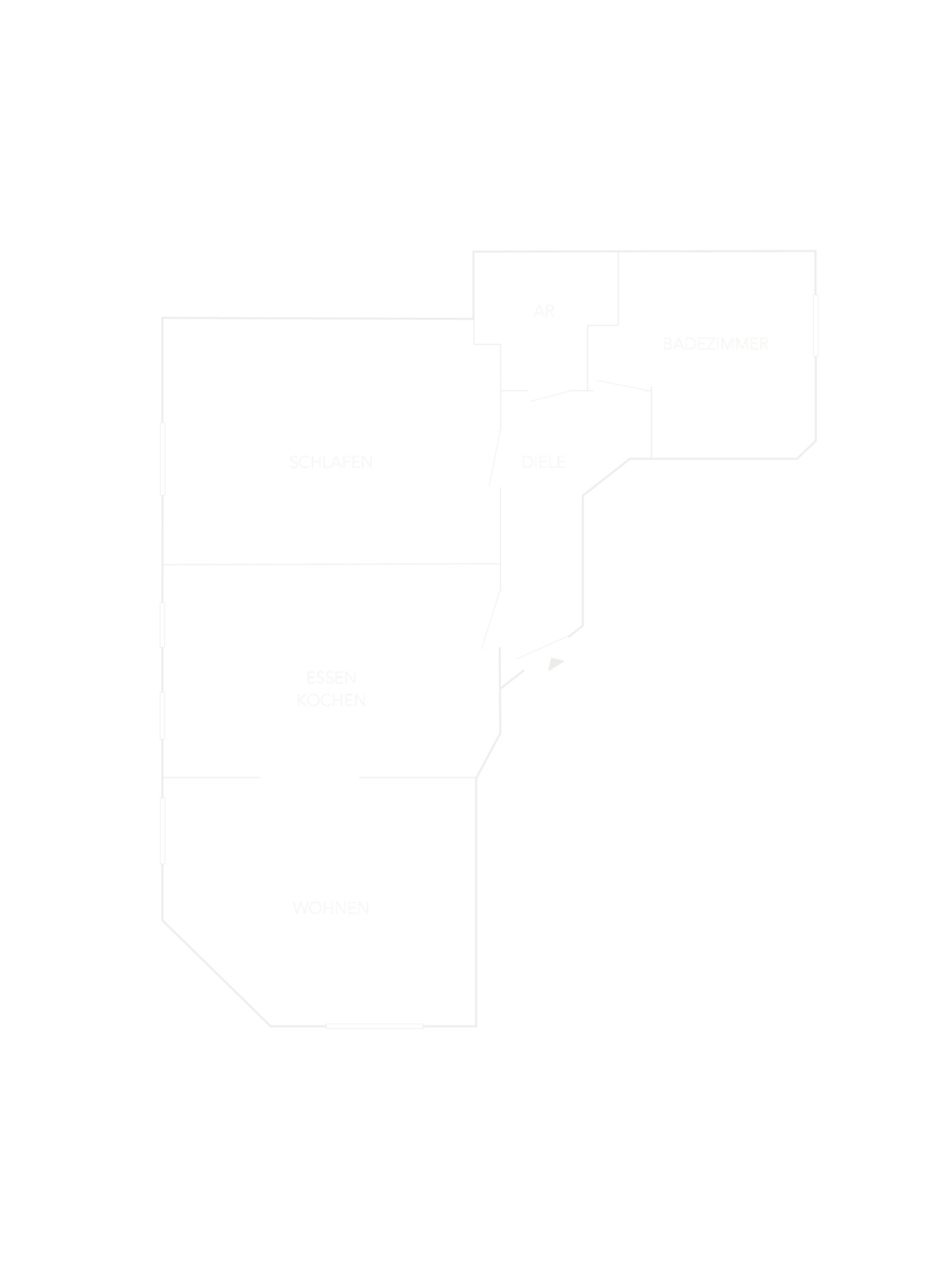 2 Zi Wohnung in Nuernberg St.Peter_Grundriss_Maja Prenzel IMMOBILIEN 2 Zi Wohnung in Nuernberg St.Peter_Grundriss_Maja Prenzel IMMOBILIEN