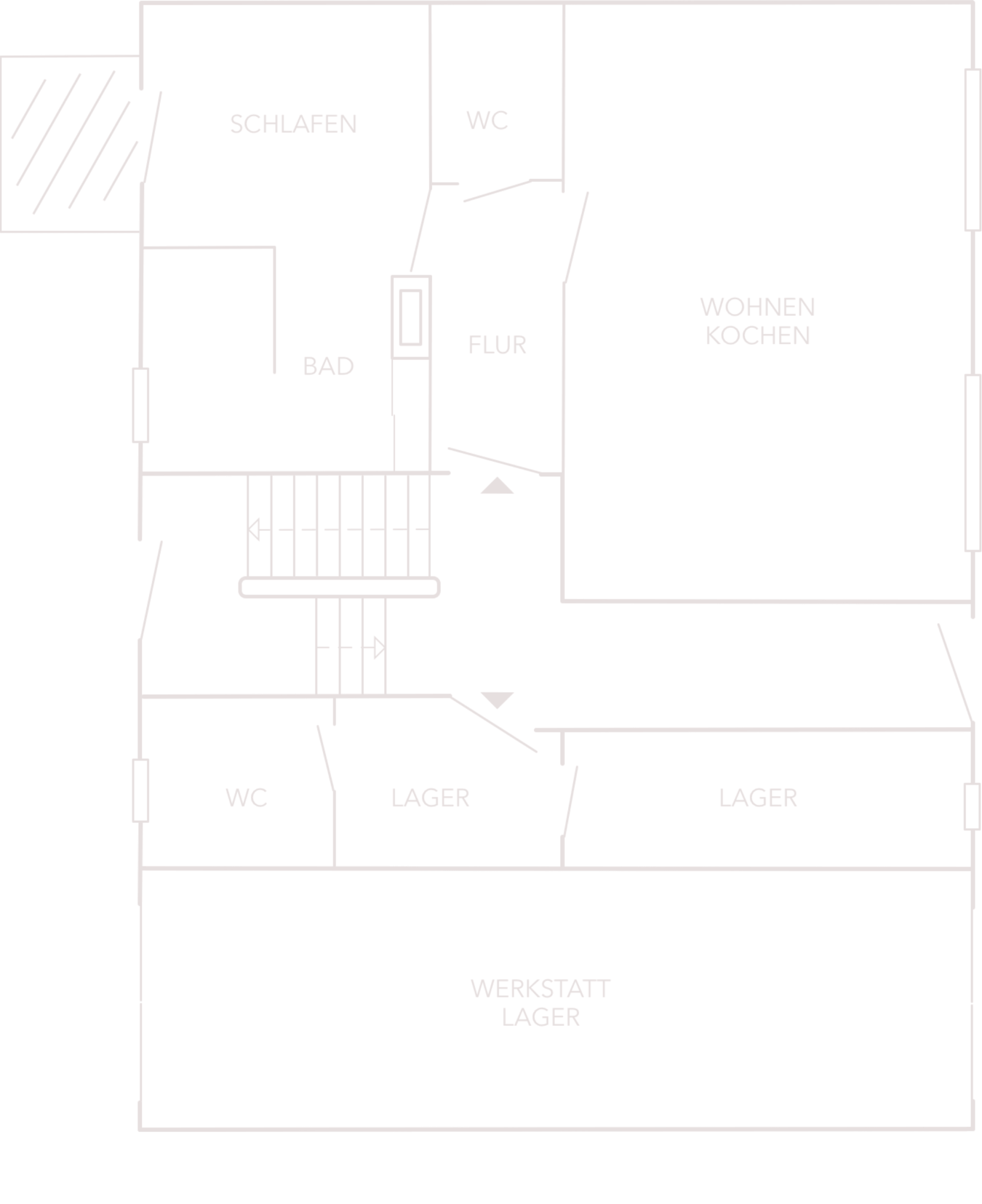 2-Zi Wohnung zum Kauf in Maxfeld_Grundriss komplett_Maja Prenzel IMMOBILIEN