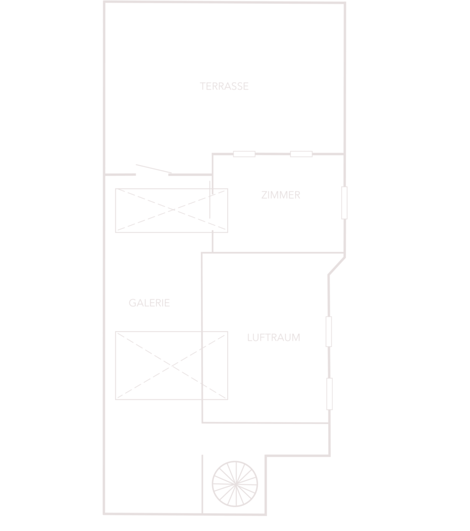 LOFT in Fürth: Wohnen und Arbeiten unter einem Dach_Grundriss OG LOFT in Fürth: Wohnen und Arbeiten unter einem Dach_Grundriss OG