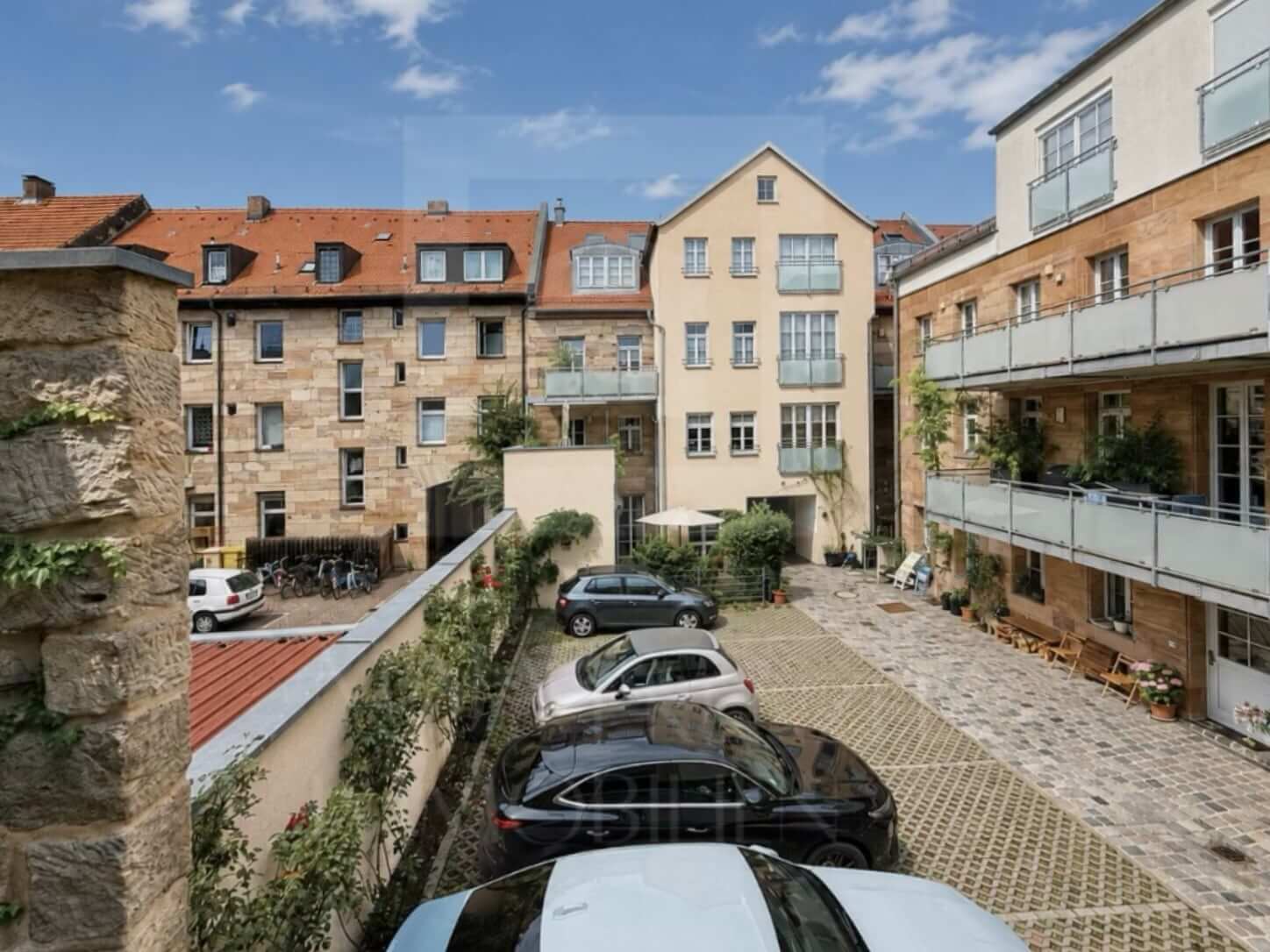 Altstadtjuwel mit gehobener Ausstattung_Blick vom Balkon_Maja Prenzel IMMOBILIEN
