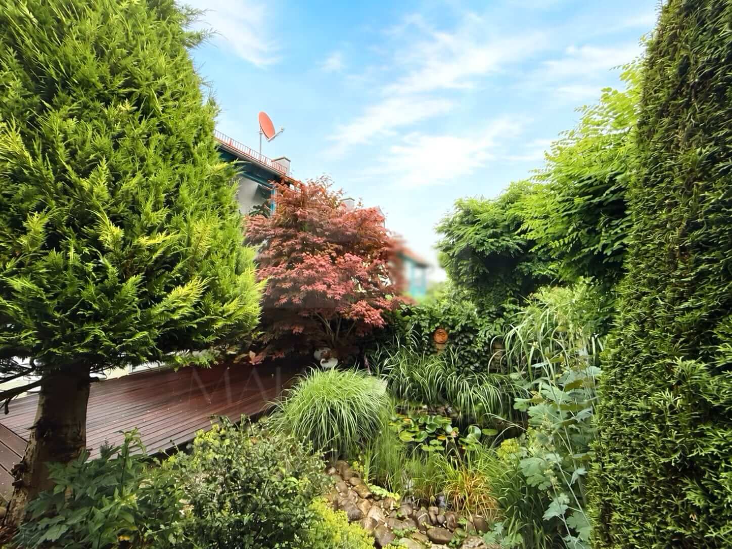 Reihenendhaus zum Kauf in Oberbeuren_Feng Shui Garten_Maja Prenzel IMMOBILIEN