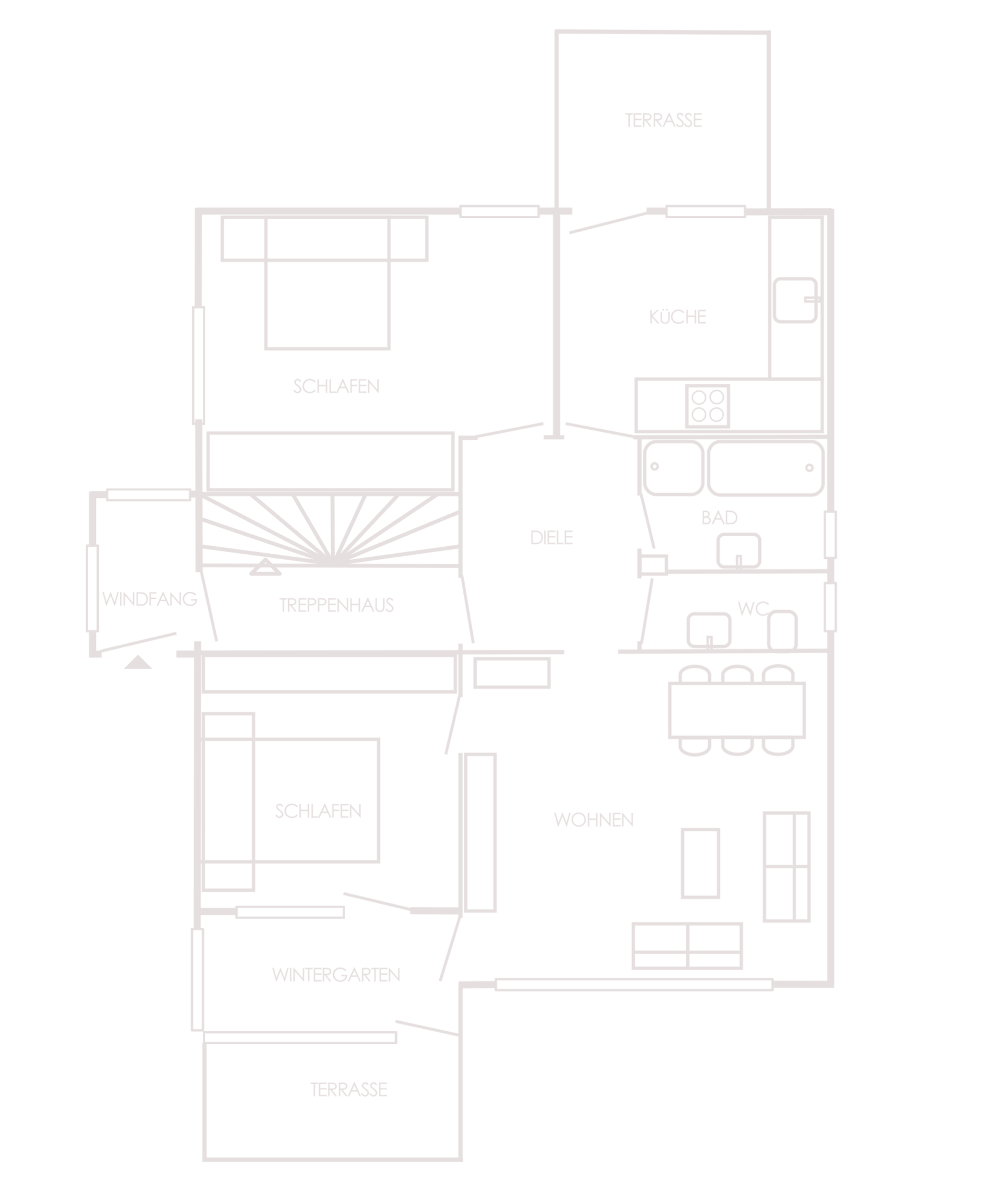 Sanierungsbedürftiges Zweifamilienhaus in Erlangen Eltersdorf_Grundriss EG Sanierungsbedürftiges Zweifamilienhaus in Erlangen Eltersdorf_Grundriss EG