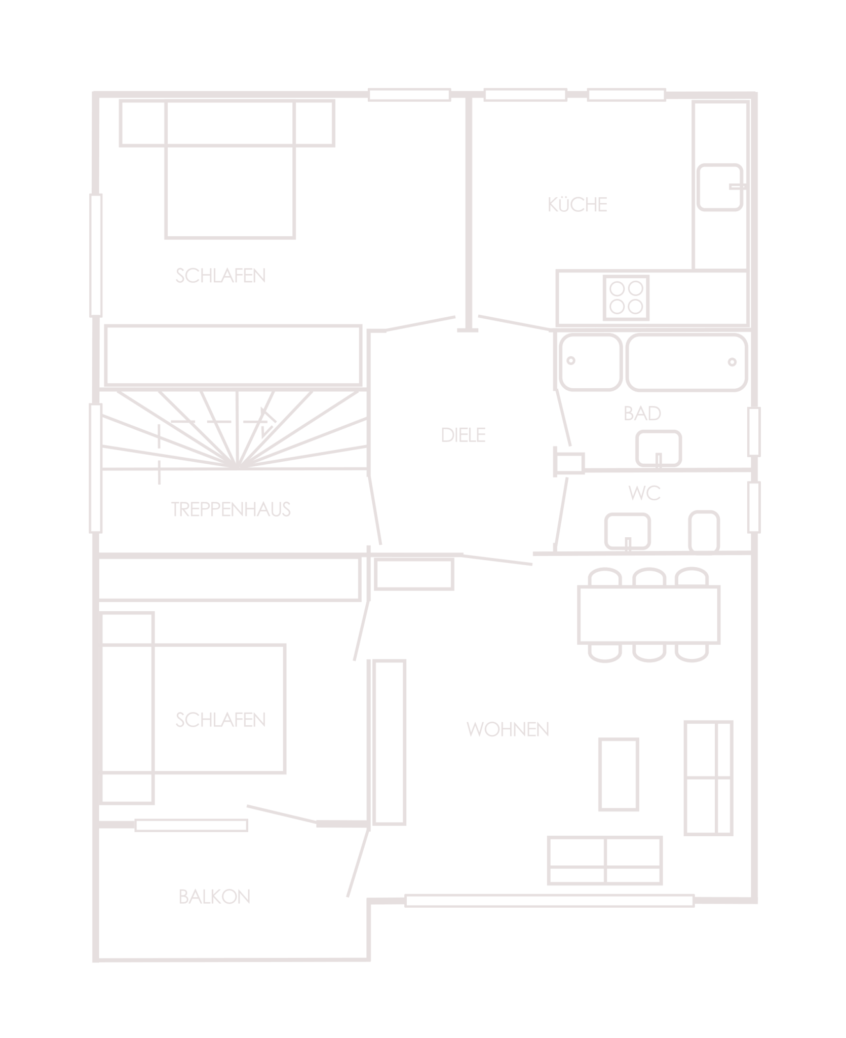 Sanierungsbedürftiges Zweifamilienhaus in Erlangen Eltersdorf_Grundriss OG Sanierungsbedürftiges Zweifamilienhaus in Erlangen Eltersdorf_Grundriss OG